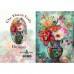 DUTCH LADY DESIGNS GREETING CARD Floral Vase 7